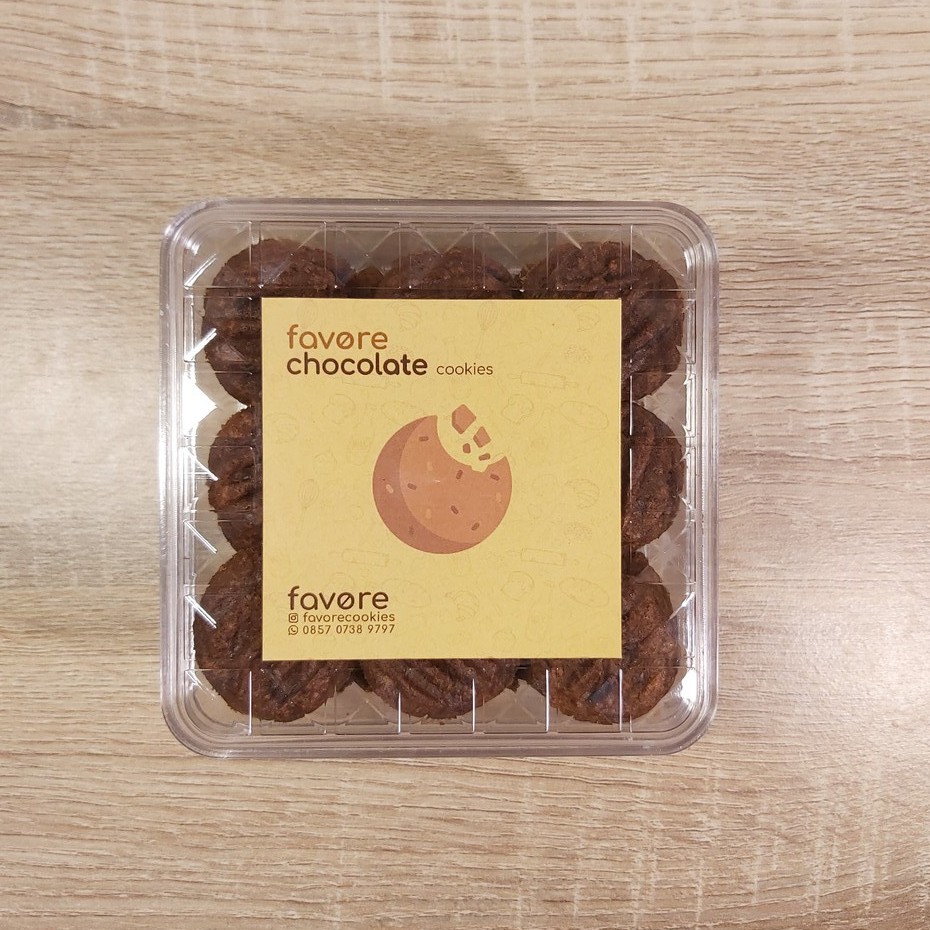 

Chocolate Cookies Kue Kering 200-220 gr