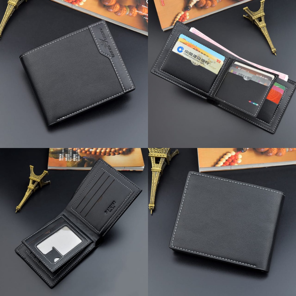 DOMPET LIPAT PRIA ORIGINAL KULIT HITAM COLACO WA373B5 KECIL SLOT KARTU BANYAK PENDEK PREMIUIM COWOK KEREN BRANDED BATAM SIMPLE MURAh