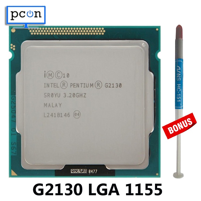 PROCESSOR INTEL PENTIUM G2130 Bonus Pasta suntik