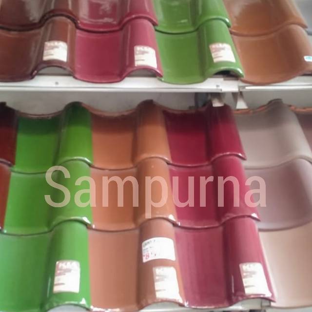 Genteng Keramik KIA RUBY MAROON