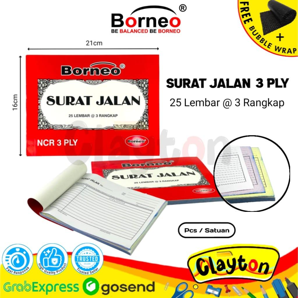 

SURAT JALAN NCR 3 PLY / BUKU SURAT JALAN 1/2 FOLIO 3 RANGKAP
