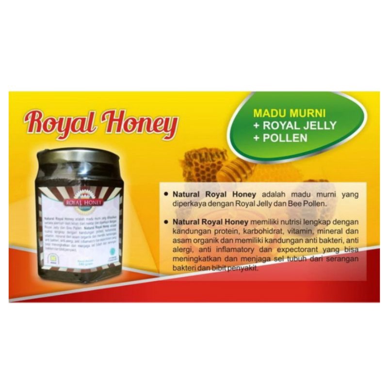 

Natural Royal Honey