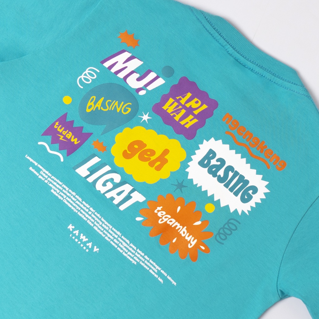 Kaway T-shirt Anak Geh kids tosca