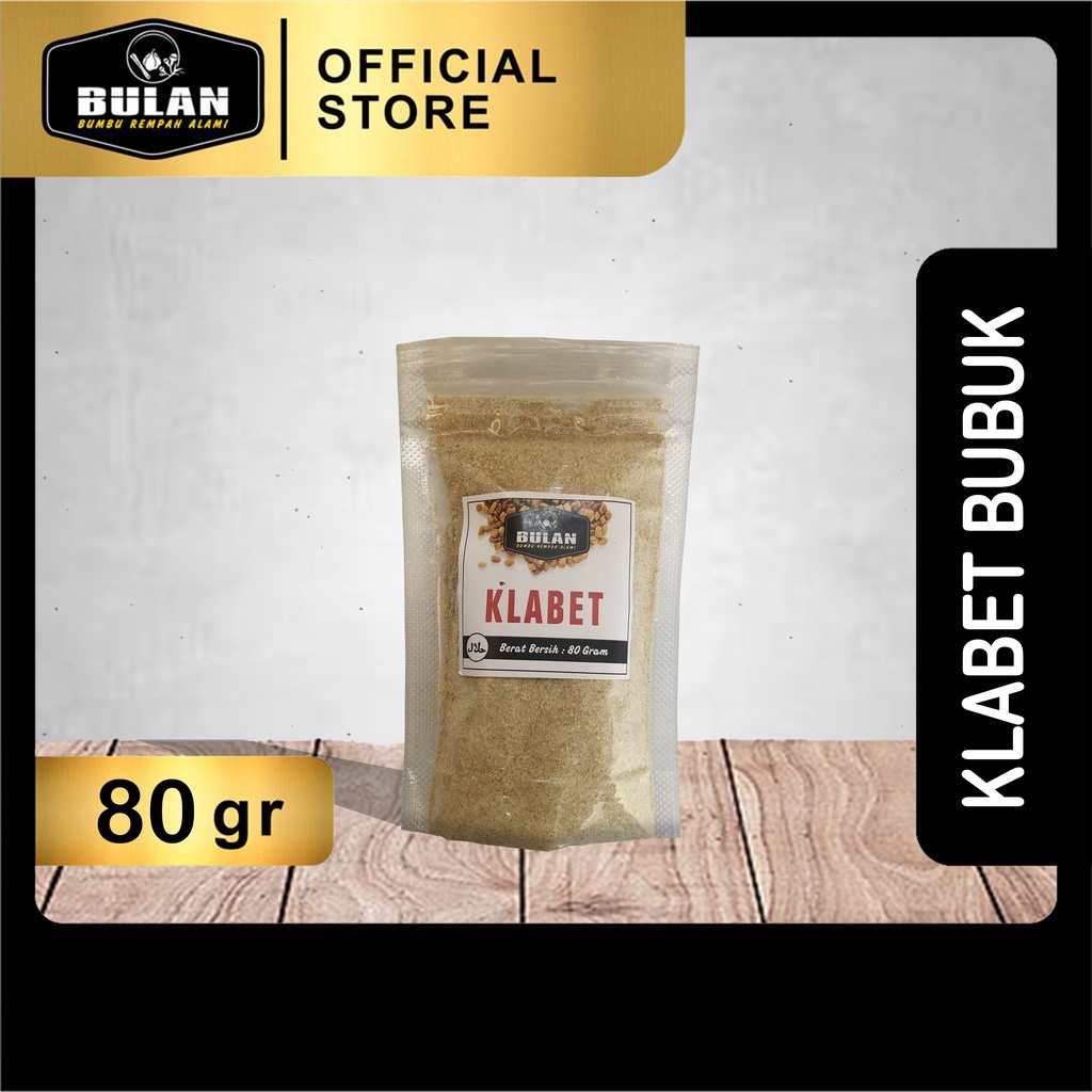 

Klabet Bubuk Murni 80 gram KUALITAS PREMIUM
