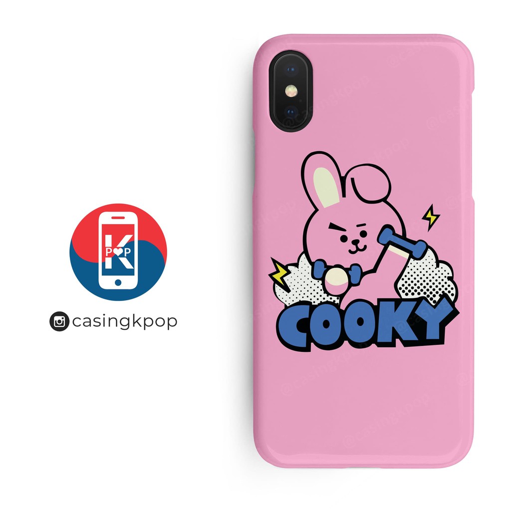 Caseme Casing
 HP HANDPHONE KPOP BT21 COOKY STICKER