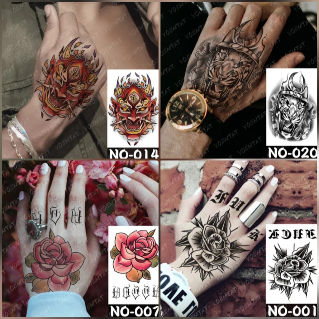 Tatto temporary 2019 murah keren model HR