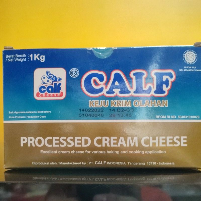 

Calf Cream Cheese - Repack 250g