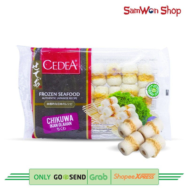 

CEDEA CHIKUWA MINI 250 GRAM - FROZEN SEAFOOD IKAN OLAHAN LEZAT NIKMAT