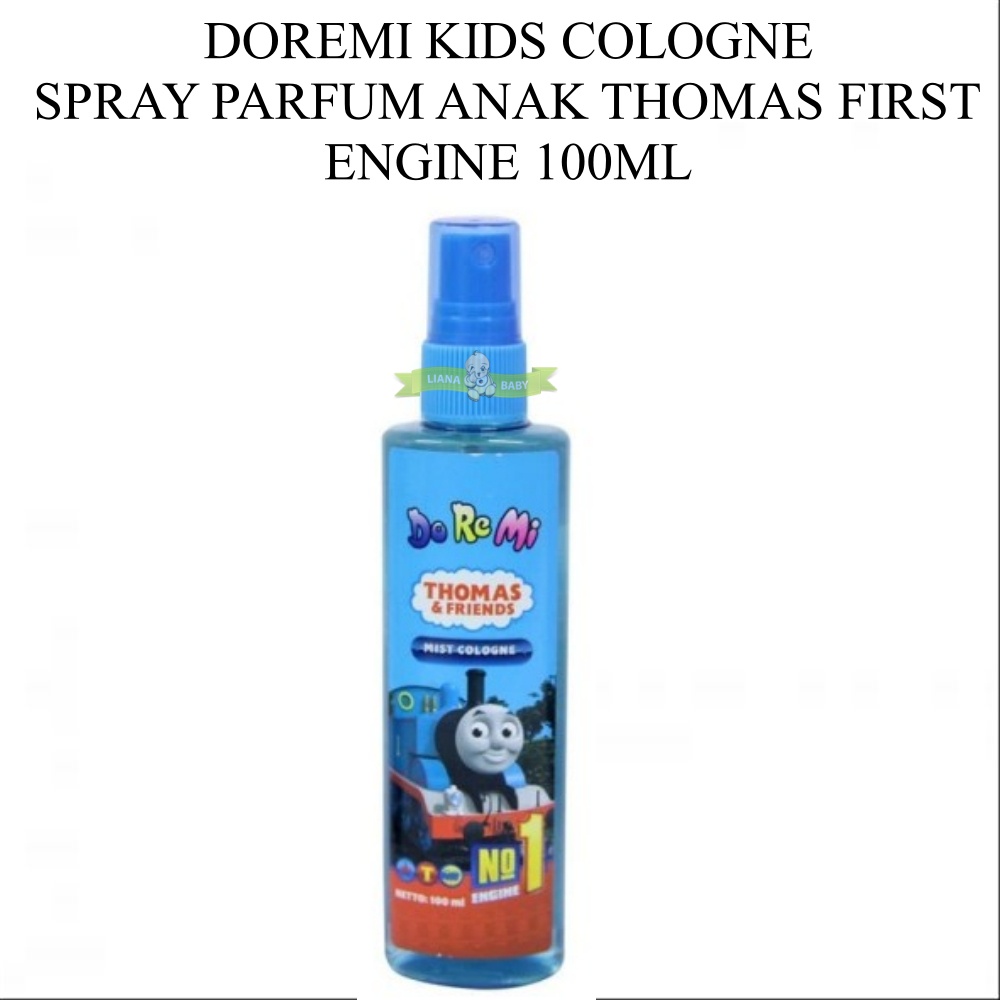 PERA558 DOREMI KIDS COLOGNE  SPRAY PARFUM ANAK THOMAS FIRST  ENGINE 100ML