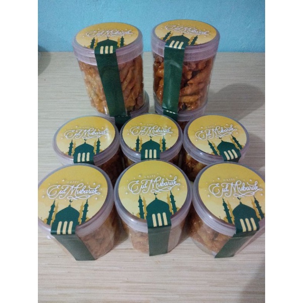 

Hampers Lebaran. kacang umpet kemasan 600 ml