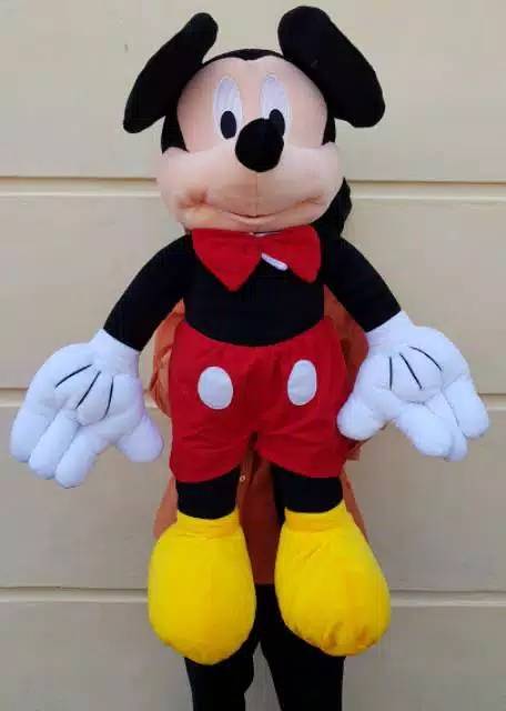 BONEKA MICKEY DAN MINNIE MOUSE COUPLE JUMBO 95 CM