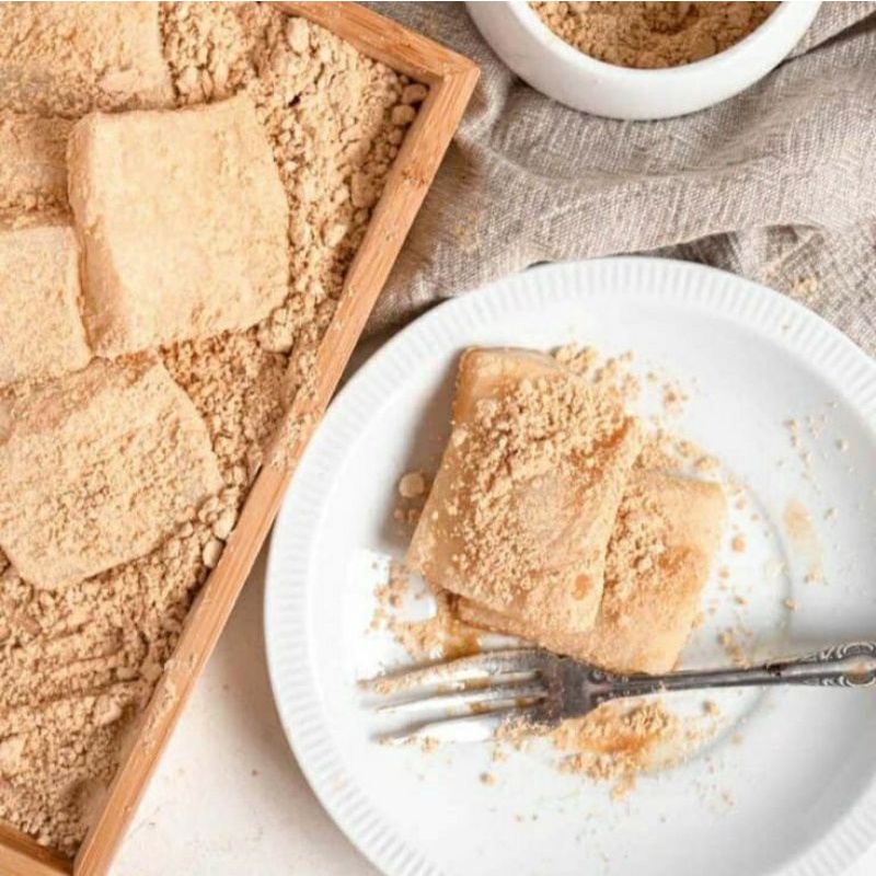 

Injeolmi Rice Cake Korean Dessert