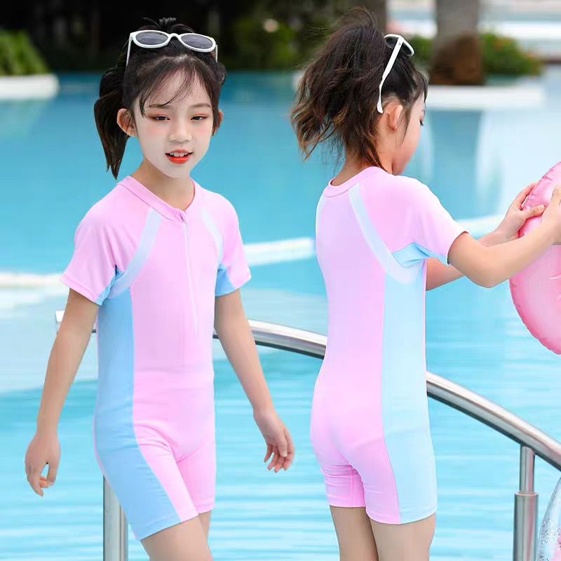 PAKAIAN BAJU RENANG POLOS ANAK BALITA SWIMSUIT IMPOR BAHAN LEMBUT