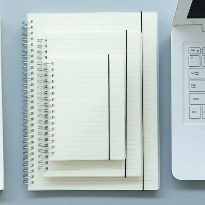 

BUKU CATATAN | NOTEBOOK BIG SIZE COVER TRANSPARANT