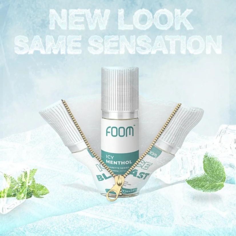 Foom Icy Menthol High nic Saltnic foom 50mg cukai