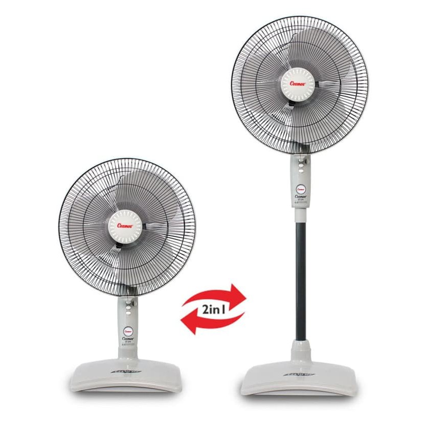 KIPAS ANGIN COSMOS Stand Fan 2in1 16 inch - 16-SN ORI