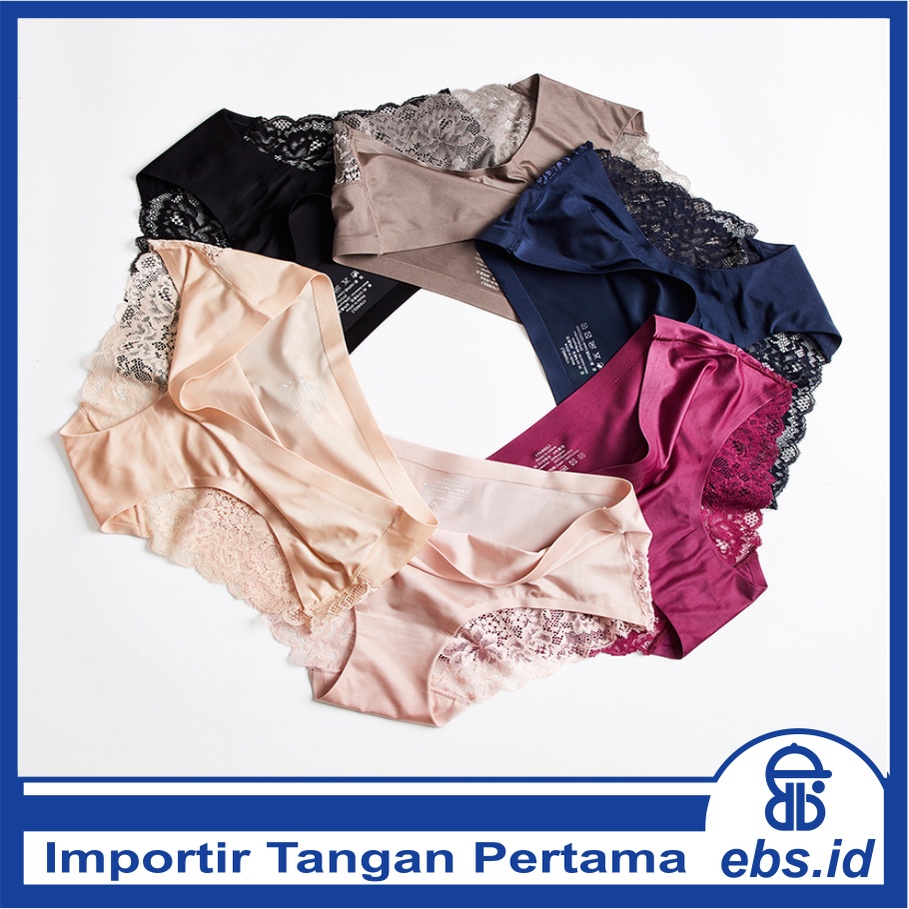 𝐄𝐁𝐒 ✅ PW023 Pakaian Wanita Ice Silk Nylon PW023