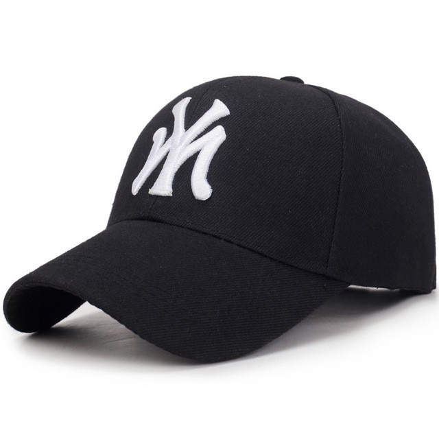 Korean hat embroidery MY baseball cap trend cap for men and cap for women hip-hop caps Snap back visor cap