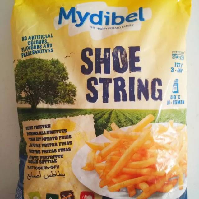 

Kentang Mydibel Shoestring 1 kg