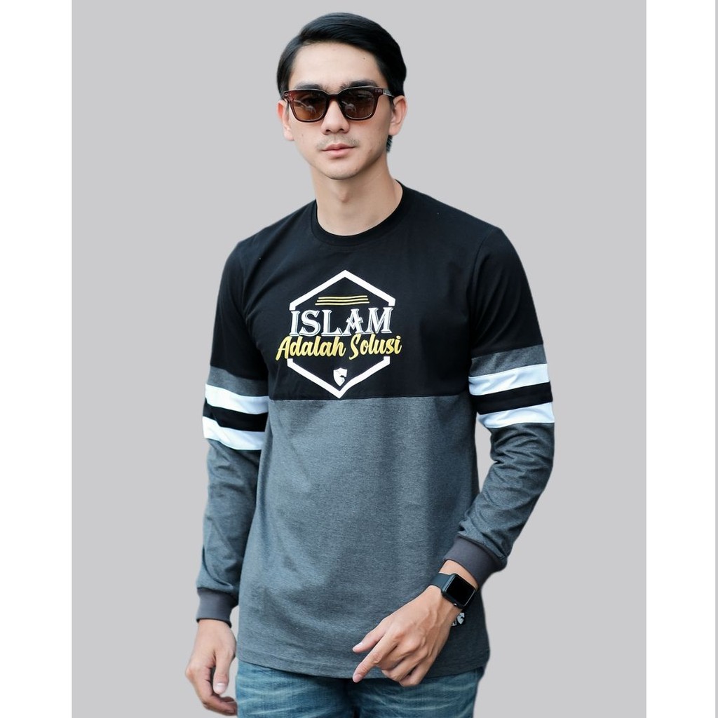 [PREMIUM QUALITY] Kaos Dakwah|Kaos Distro Islami|Baju Dakwah Pria|Pakaian Pria|Baju Islami-By Annaml-Islam Solusi