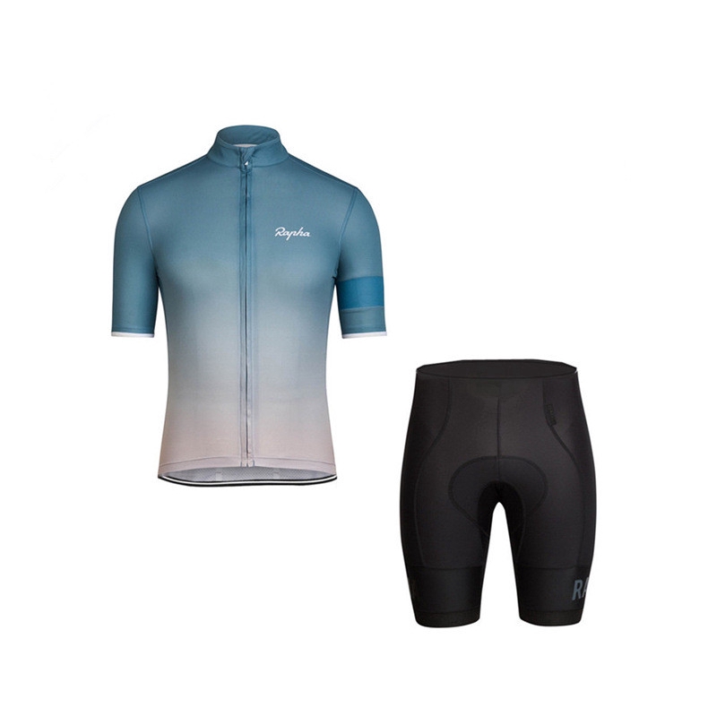 Rapha Setelan Jersey Sepeda Lengan Pendek Celana Padded Rapha Setelan Jersey Sepeda Lengan Pendek Celana Padded