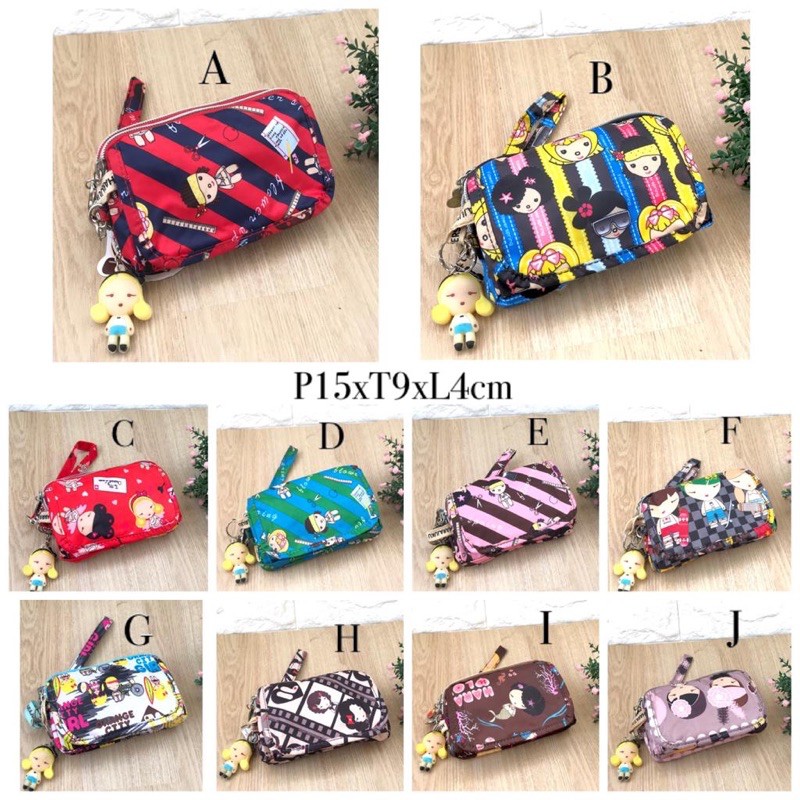 

Harajuku 20#Pencil Case + Tempat Kunci
