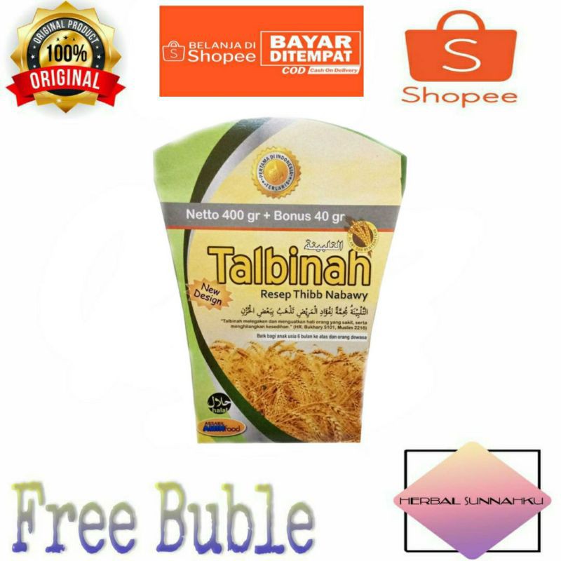 

Talbinah Tepung Gabdum Resep Thibb Nabawy 400 gr