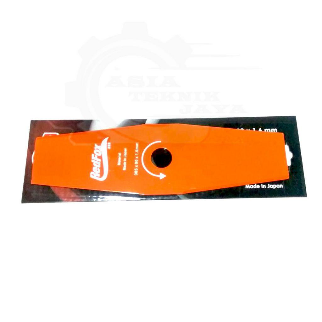 Redfox Mata Pisau Mesin Potong Rumput 305mm Orange 305x90x1.6