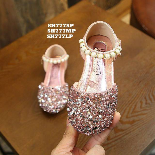 ♥BabyYank♥ SHOES PAYET MUTIARA SILVER , GOLD , ROSEGOLD