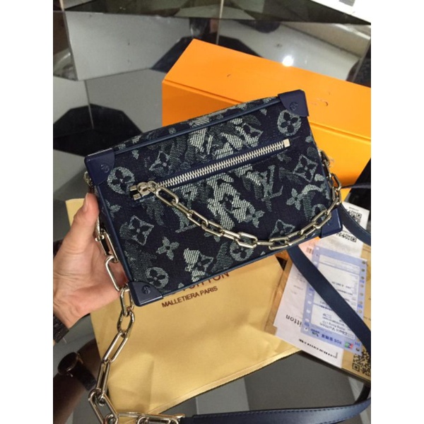 Tas LV Trunk Denim Import Murah Sling Bag High Quality Kualitas Mirror AAA Like Ori New Arrival