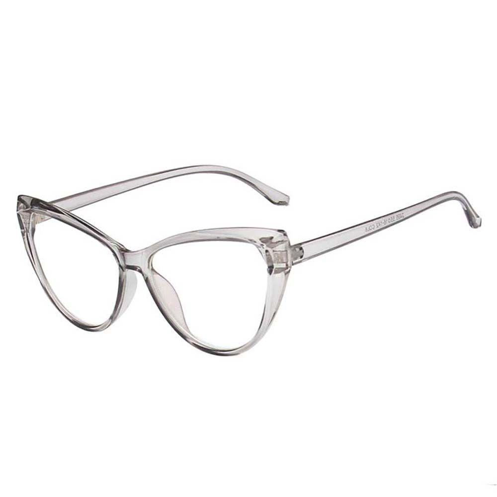 Mxbeauty Kacamata Anti Radiasi Fashion Wanita Big Frame Anti Blue Light Hitam Frame Lensa Bening Glasses Frame