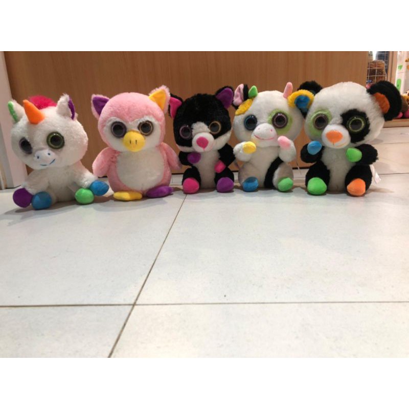 DREAMTOYS96  Boneka animal ty owl unicorn cow lucu