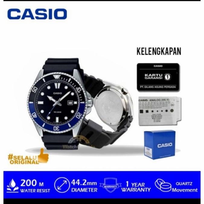 casio diver marlin duro mdv 107-1A2 batman Termurah