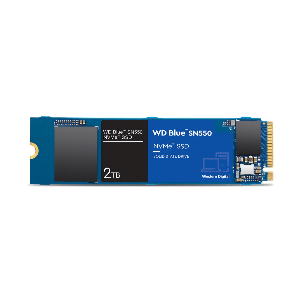 SSD WD BLUE 2TB M.2 SN550 NVMe - WD Blue NVMe M.2 SN550 2TB