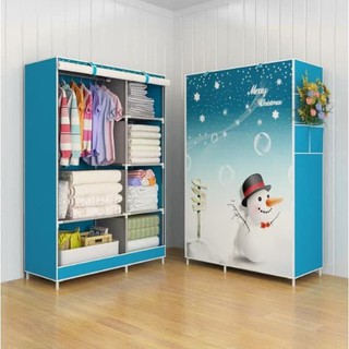 Lemari Pakaian Portable Multifunction Wardrobe Cover Lemari Pakaian Portable Multifunction Wardrobe Cover