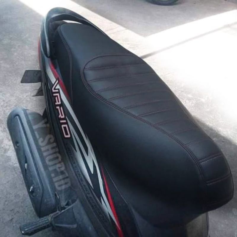 Sarung Cover Jok Motor Vario 110 125 150 160  Modifikasi Caferacer