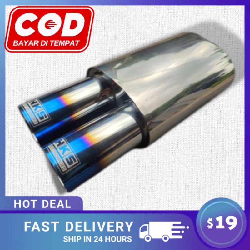 KNALPOT SEBRING double BMW HKS bass Adem