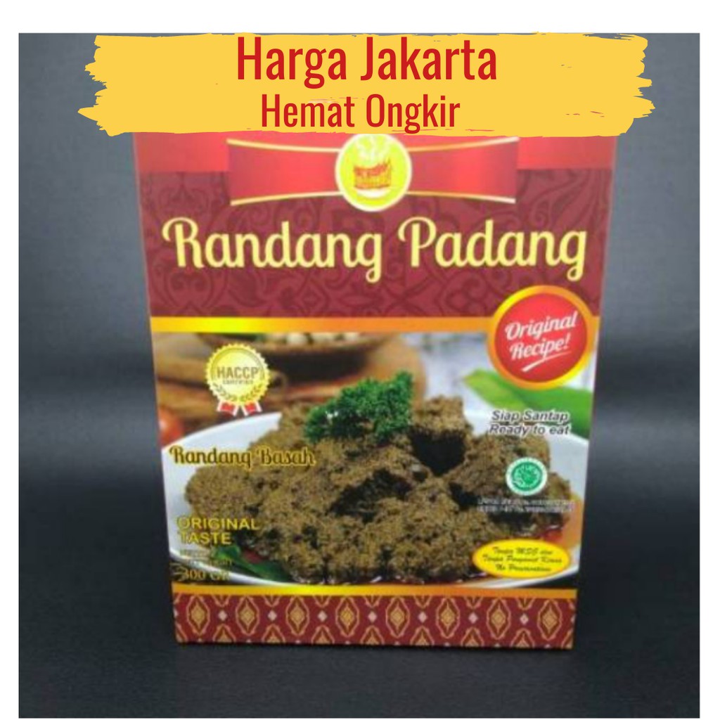 

Restu Mande Rendang Sapi Basah Restu Mande Rendang Padang 300gr