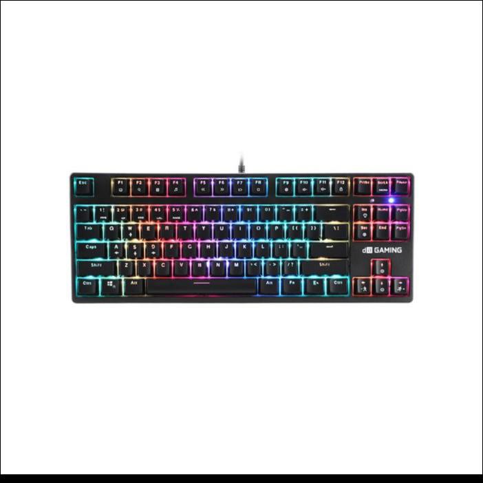 DA GAMING KEYBOARD MECA WARRIOR X RGB - BIRU