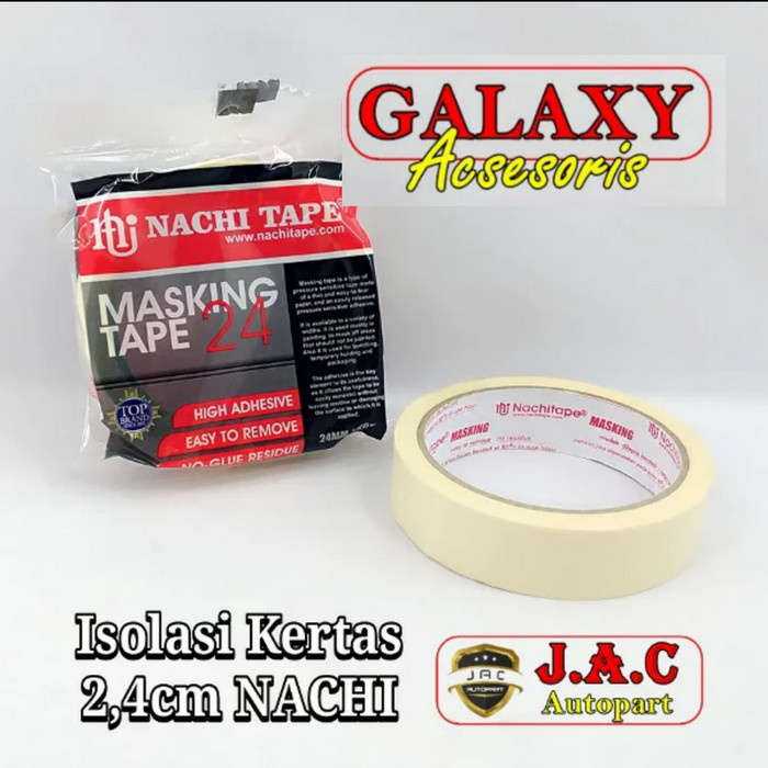 

Isolasi Kertas Nachi Lebar 2.4cm