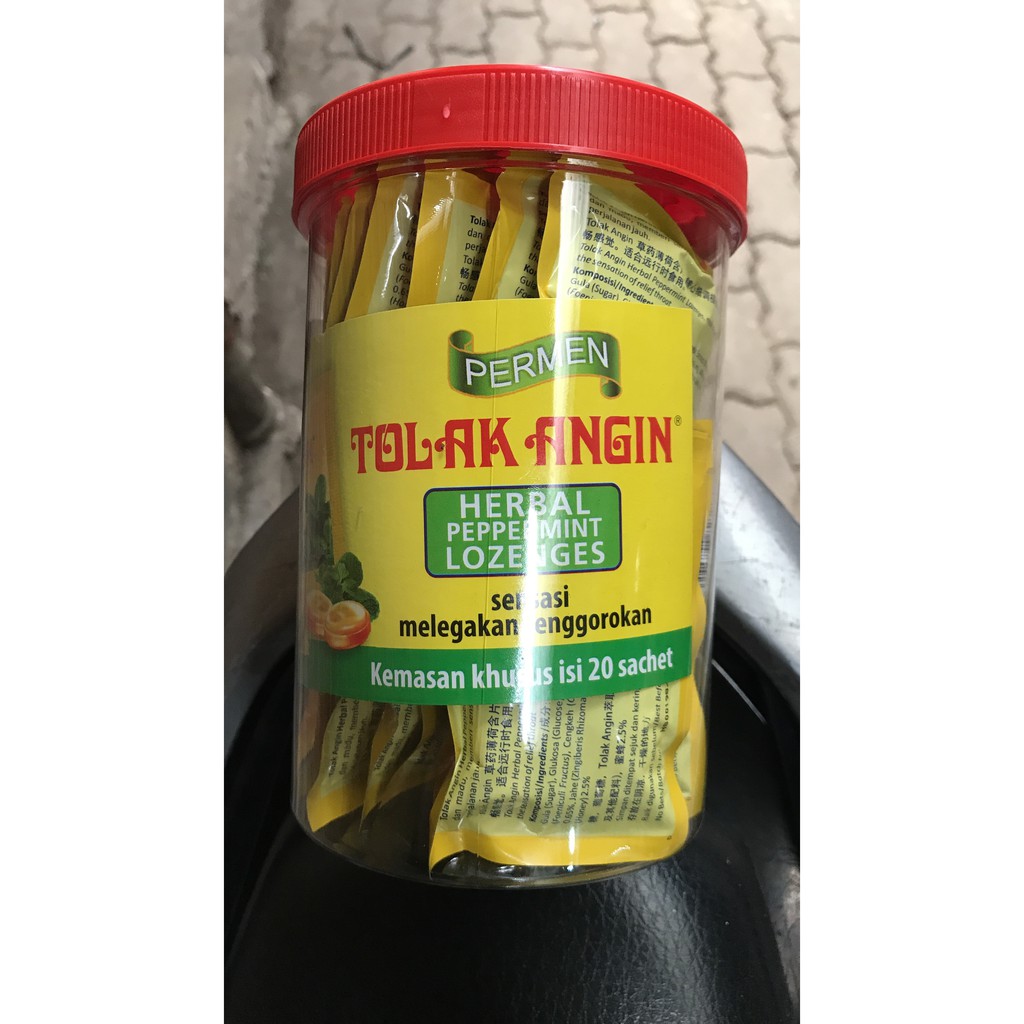 

PROMO PERMEN TOLAK ANGIN 1 TOPLES PELES 20 SACHET / HERBAL SIDO MUNCUL TERMURAH