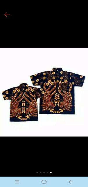 Bintang Batik Kemeja Batik Anak Cowok//baju Batik Anak Cowok//batik Anak Laki Laki