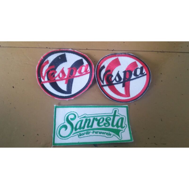 Patch Bordir Vespa