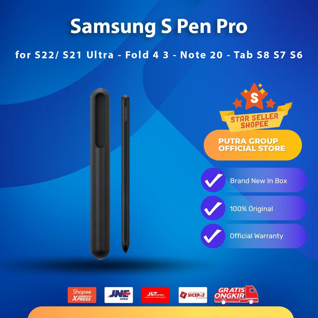 Samsung S Pen Pro for Samsung Glaaxy Fold 4 3 S22 S21 Ultra Note 20 TAB S8 S7 FE Original