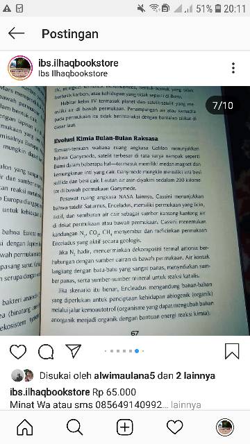Jejak kehidupan diplanet lain
