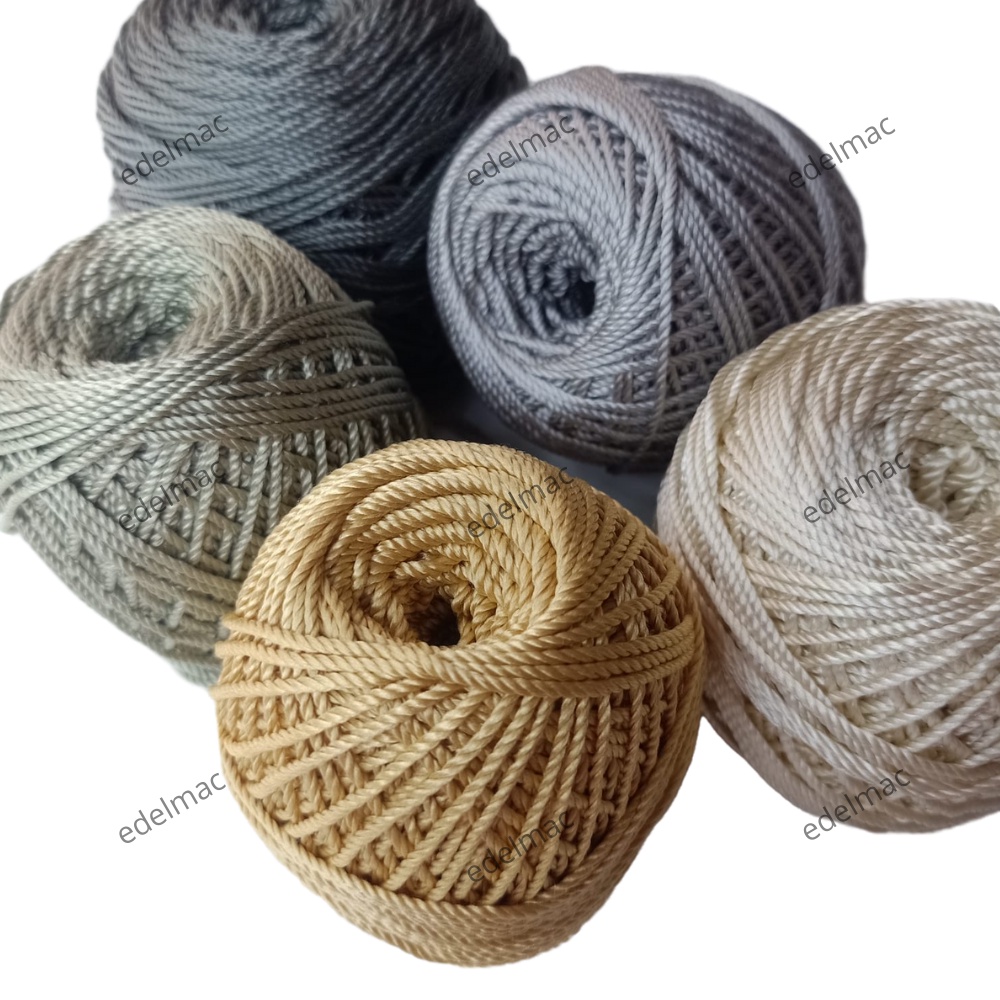 Benang | Tali Polyester 2mm edelmac Macrame Weaving handycraf