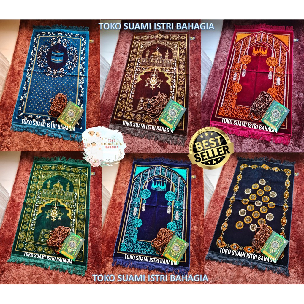 Sajadah Kabir Premium Grade A 70 x 110 Cm Dewasa Tebal Turki Premium