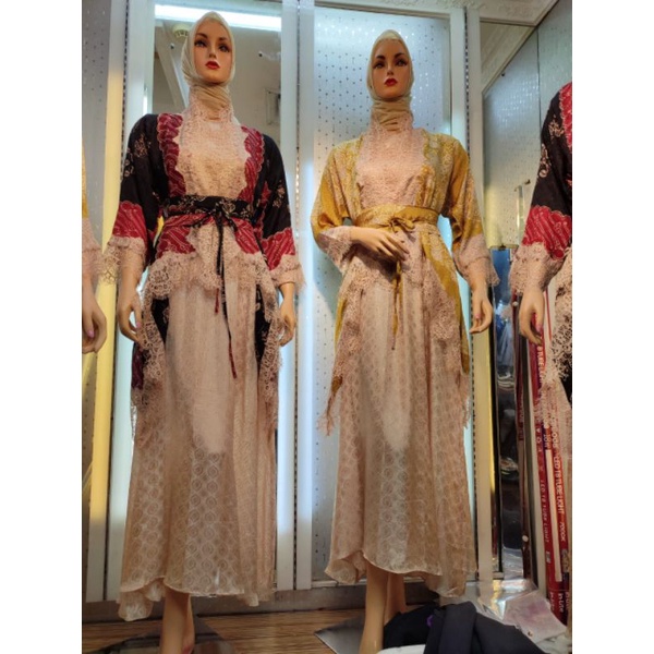 GAMIS BATIK OUTER OBI VISCOSE SEMISUTERA