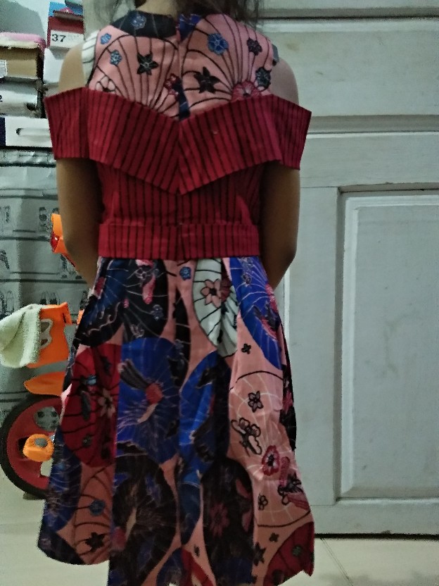 Kawai - Yura Girl Dress Batik Anak Perempuan