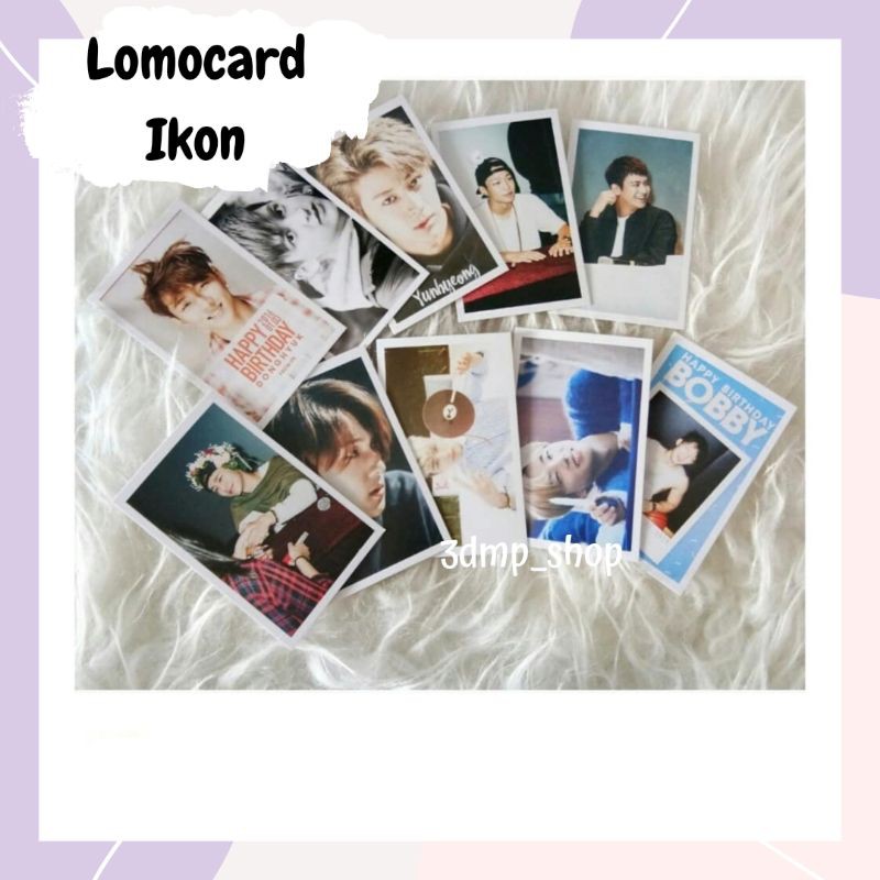 [30 lembar] Lomocard Ikon Kpop